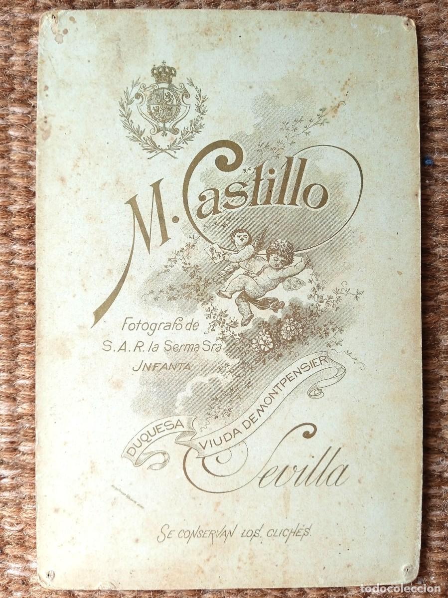 Fotograf&iacute;a antigua: FOTO M. CASTILLO - SEVILLA - BEBE - Foto 2