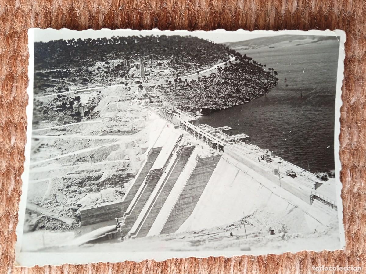Fotograf&iacute;a antigua: PANTANO DE ALARCON - CUENCA 1948 - Foto 1