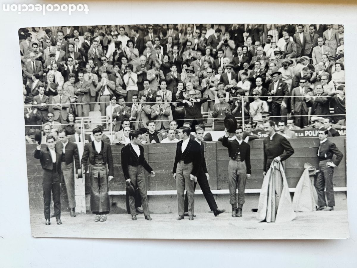 Fotograf&iacute;a antigua: Fotograf&iacute;a de corrida de toros, Fotos Mateo 1962, Tauromaquia Toros