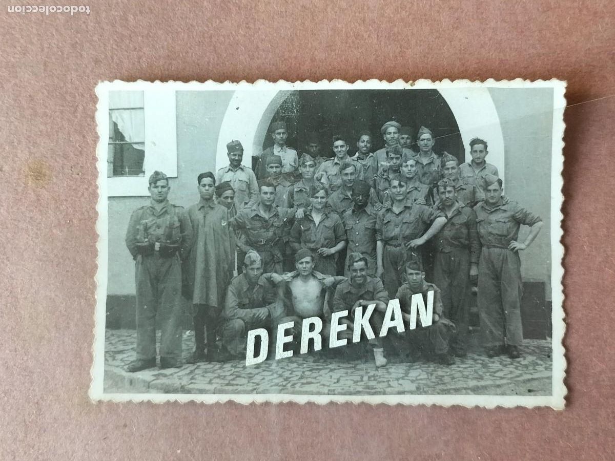 Fotograf&iacute;a antigua: ANTIGUA FOTOGRAF&Iacute;A MILITARES. MARRUECOS. A&Ntilde;OS 40.