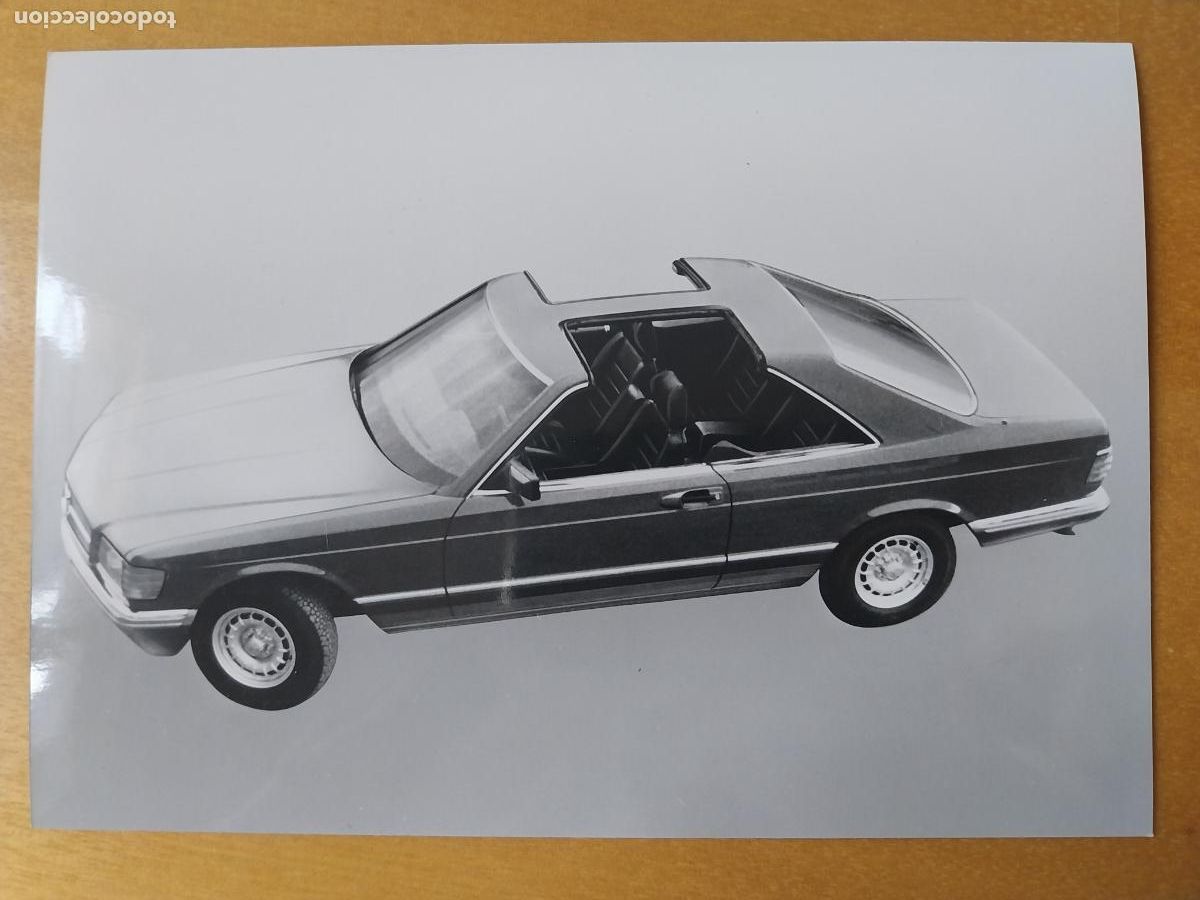 Fotograf&iacute;a antigua: MERCEDES CALSE S FOTO PRESS 1985 17,7X12,7CM FOTOGRAFIA AUTOMOVIL ORIGINAL