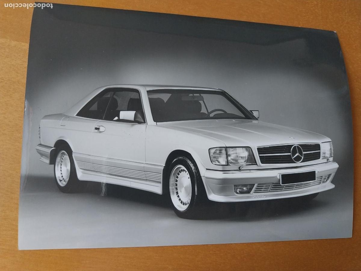 Fotograf&iacute;a antigua: MERCEDES BENZ KLASE S FOTO PRESS 1985 ORIGINAL 17,2X12,2cm FOTOGRAFIA AUTOS COCHES