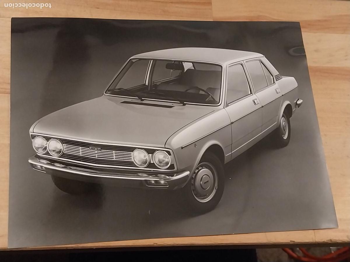 Fotograf&iacute;a antigua: FIAT 132 GLS FOTO PRESS ORIGINAL 22,8X17CMS AUTOMOCION COCHES