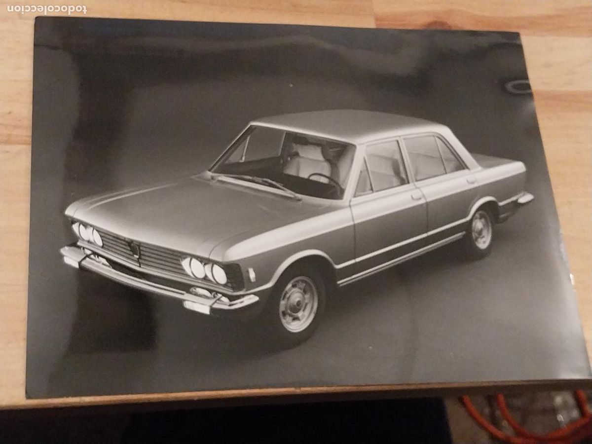 Fotograf&iacute;a antigua: FIAT 130 FOTO PRESS ORIGINAL 23X17CMS AUTOMOCION COCHES