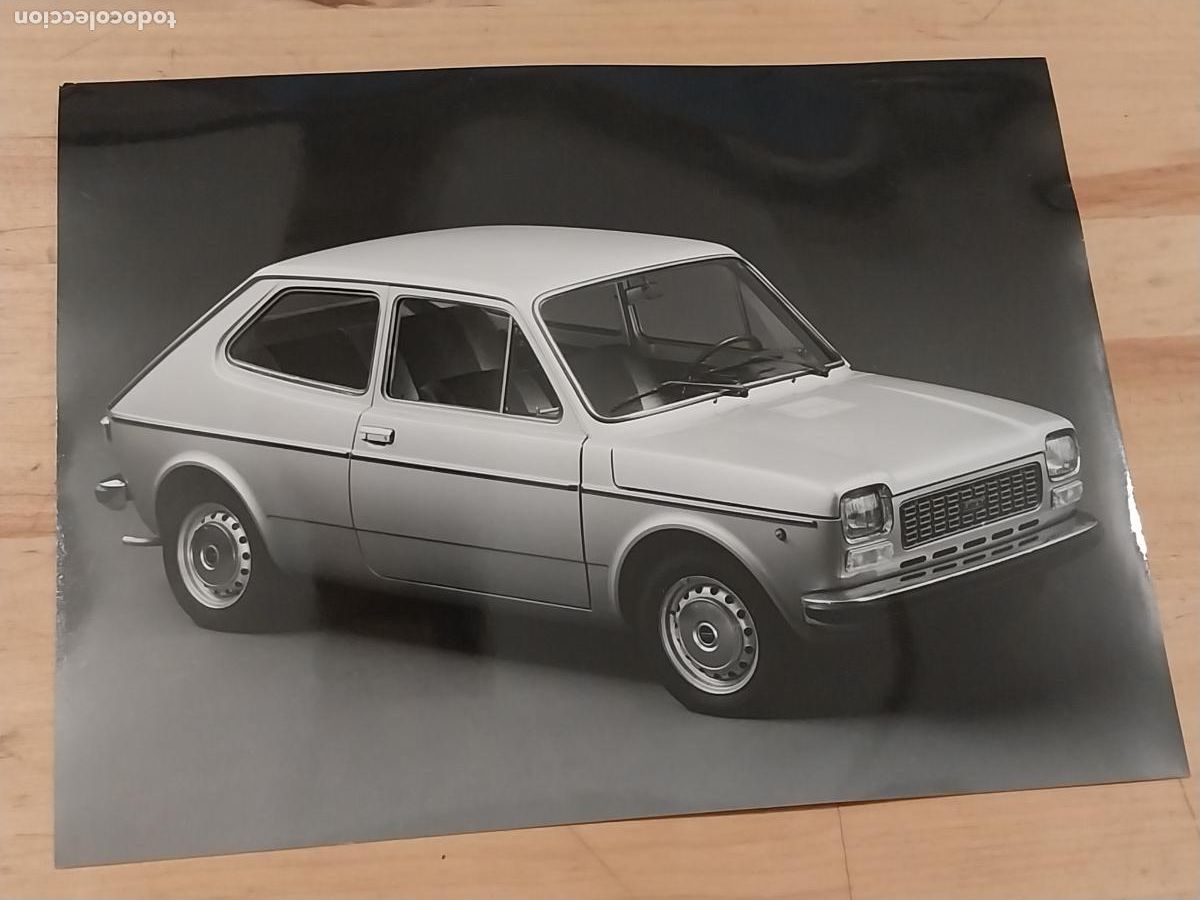 Fotograf&iacute;a antigua: FIAT 127 SPECIAL FOTO PRESS ORIGINAL 23X17,3CMS AUTOMOCION COCHES