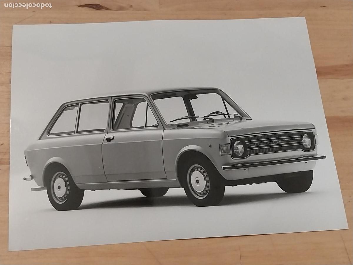 Fotograf&iacute;a antigua: FIAT 128 FAMILIAR FOTO PRESS ORIGINAL 23X17,5CMS AUTOMOCION COCHES