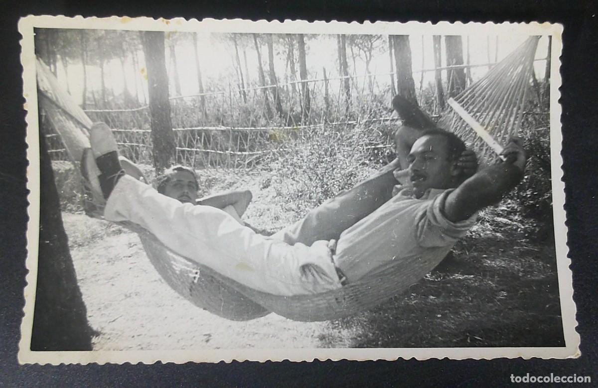 Alte Fotografie: ANTIGUA FOTOGRAF&Iacute;A, HOMBRE EN HAMACA, VER FOTOS
