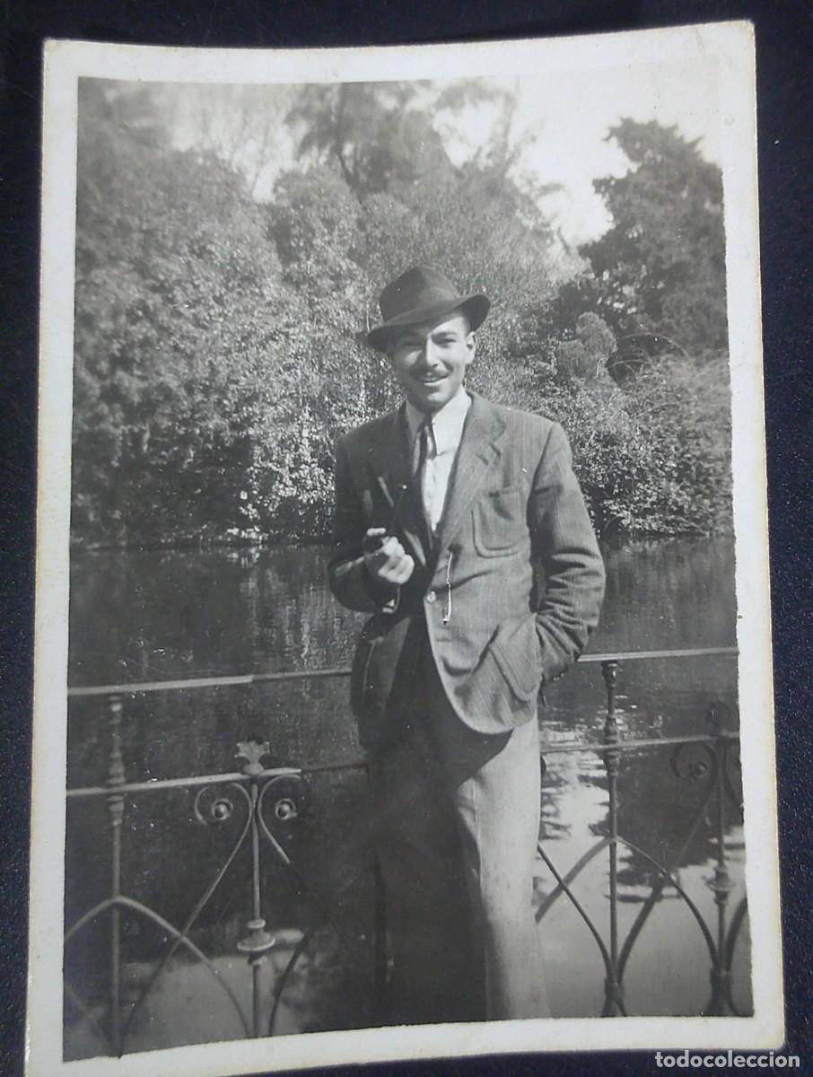 Alte Fotografie: ANTIGUA FOTOGRAF&Iacute;A , HOMBRE POSANDO , PIPA, VER FOTOS