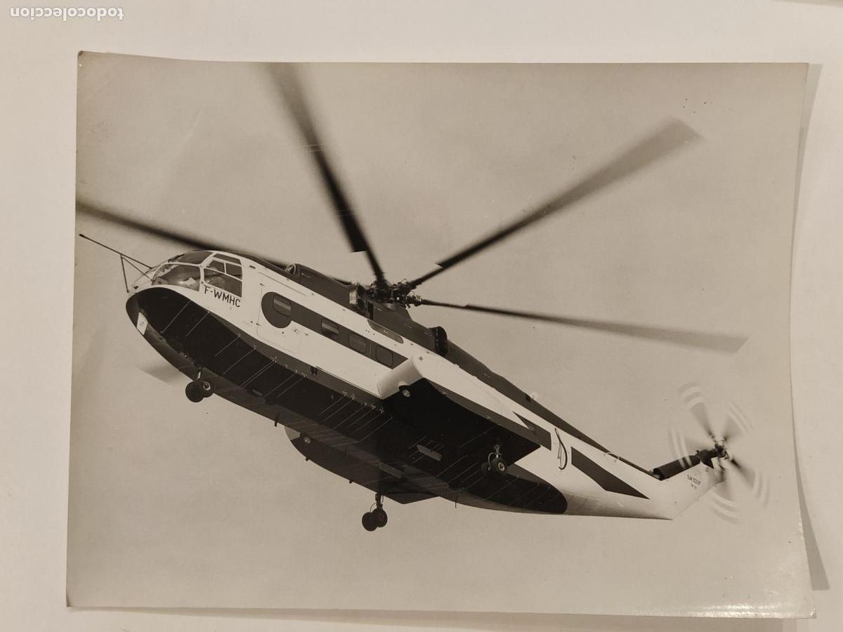 Fotograf&iacute;a antigua: HELICOPTERO - FOTOGRAFIA ANTIGUA ORIGINAL -(V-26.715)
