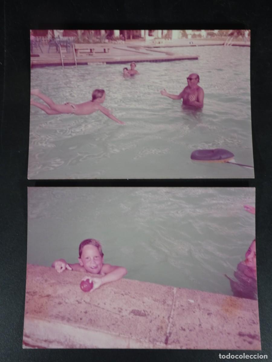 Fotografia antiga: 2 ANTIGUAS FOTOGRAF&Iacute;AS , NI&Ntilde;OS, PISCINA, VER FOTOS