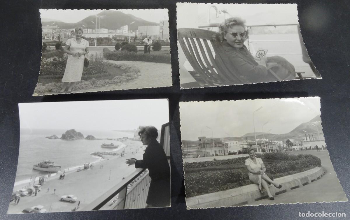 Alte Fotografie: LOTE DE 4 ANTIGUAS FOTOGRAF&Iacute;AS FAMILIARES , MUJER POSANDO, ,VER FOTOS