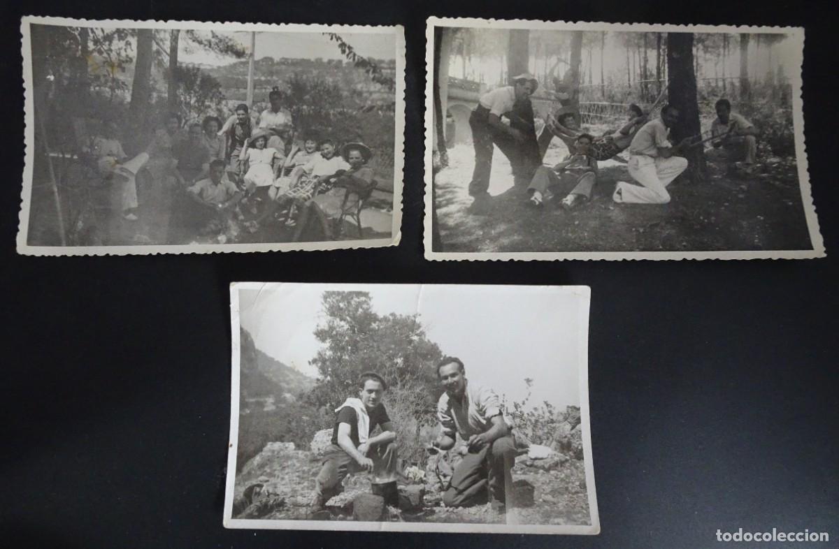 Fotograf&iacute;a antigua: 3 ANTIGUAS FOTOGRAF&Iacute;AS FAMILIARES, MONTA&Ntilde;A, VER FOTOS