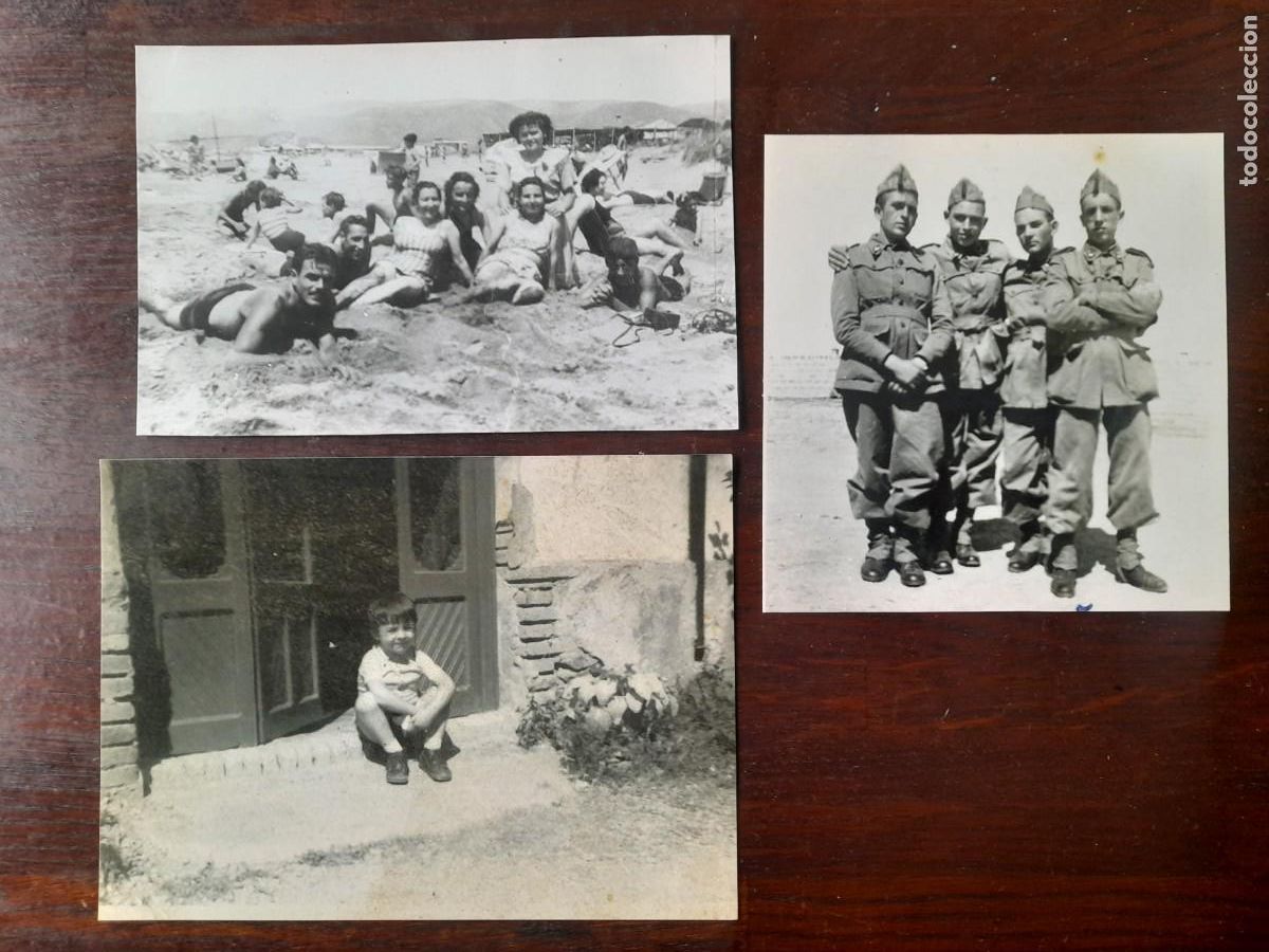 Photographie ancienne: Una fotograf&iacute;a vintage a&ntilde;os 40&acute;s, distintas escenas sociales, tres fotos a elegir
