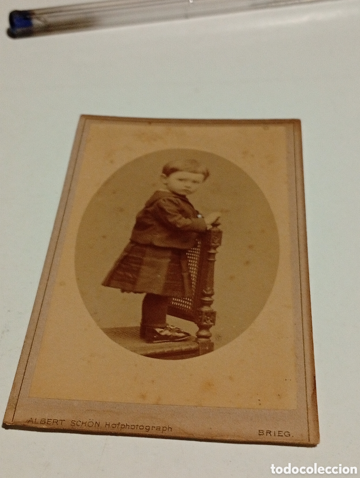 Antique Photography: Fotograf&iacute;a antigua ni&ntilde;a,Albert Schon, Alemania