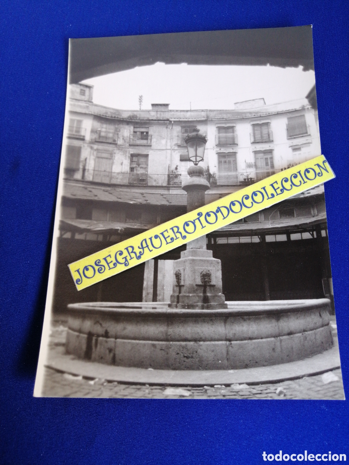 Fotografia antica: VALENCIA -PLAZA REDONDA FOTOGRAF&Iacute;A ANTIGUA SIGLO PASADO