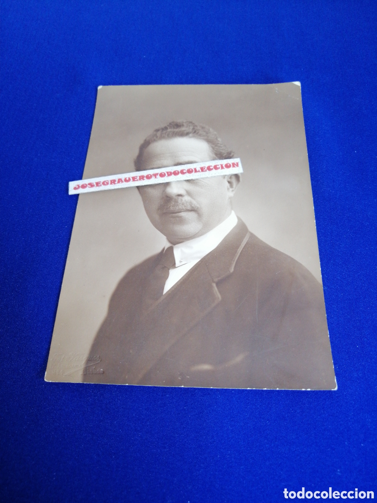 Fotografia antiga: MODELO POSANDO FOTOGRAF&Iacute;A ANTIGUA SIGLO PASADO