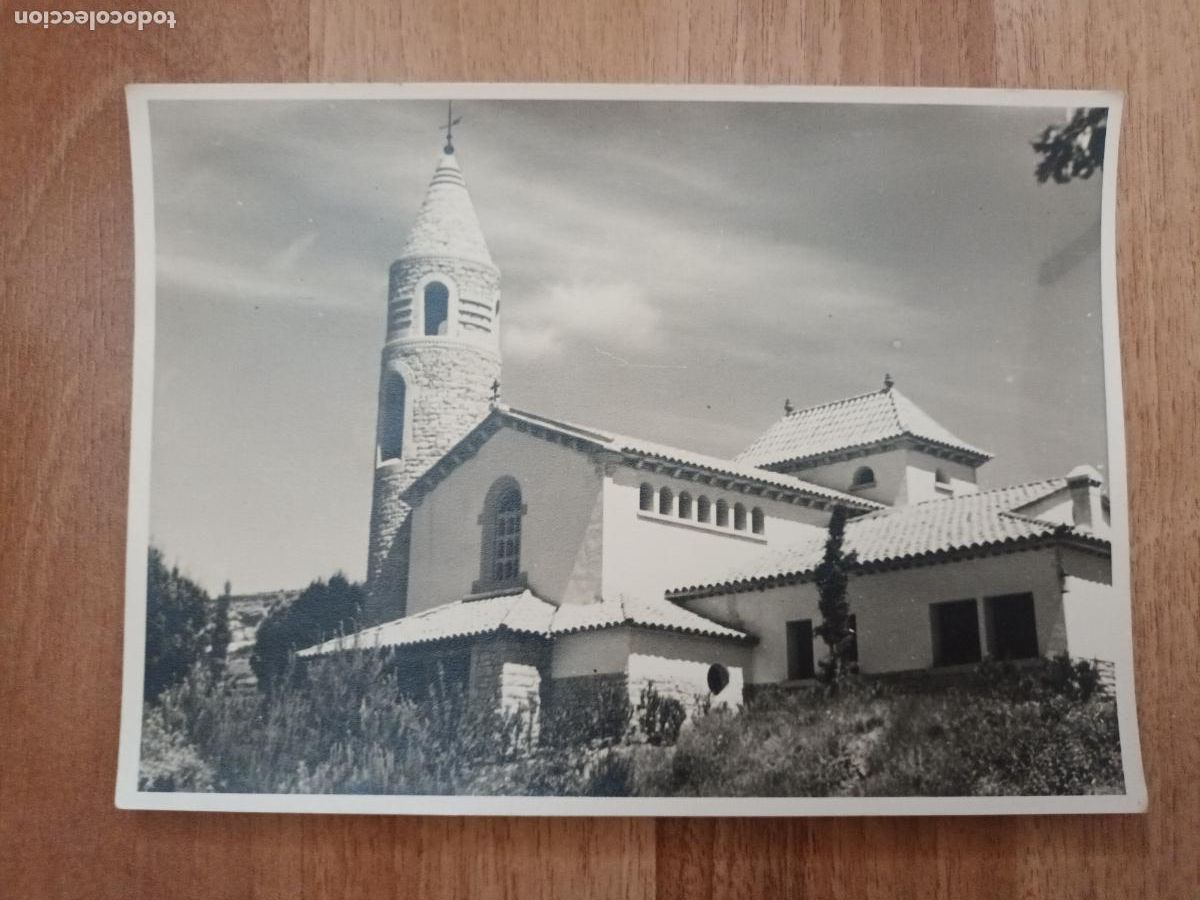 Fotograf&iacute;a antigua: FOTOGRAF&Iacute;A IGLESIA VILANOVA DE SAU. 1958