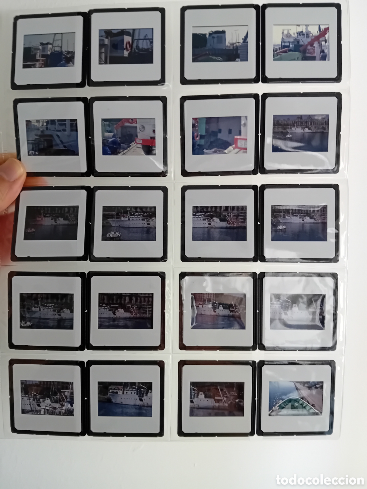 Fotografia antica: LOTE 20 DIAPOSITIVAS BARCO CSIC REALIZADAS PARA PUBLICIDAD. A&Ntilde;OS 90S