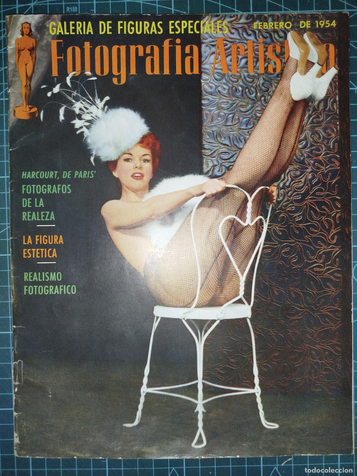 Fotograf&iacute;a antigua: GALERIA DE FIGURAS ESPECIALES. FOTOGRAFIA ARTISTICA. HARCOURT FEBRERO 1954