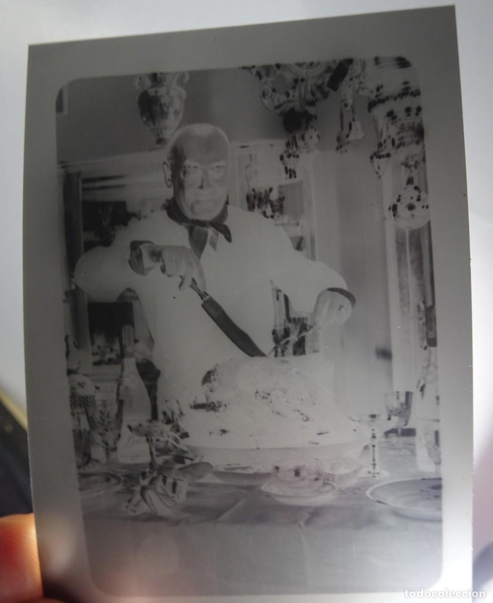 Fotograf&iacute;a antigua: ANTIGUO NEGATIVO FOTOGRAF&Iacute;A COCINERO, CELEBRACI&Oacute;N , RESTAURANTE , VER FOTOS
