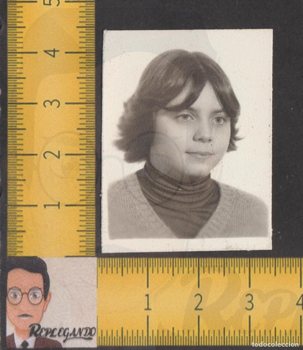 Fotografia antica: FOTOMATON - GUAPA CHICA JOVEN LEVE SONRISA - MUJER - FOTO ANTIGUA TIPO CARNET - PHOTOMATON A&Ntilde;OS 70