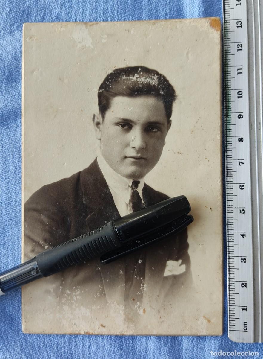 Fotograf&iacute;a antigua: OFERTA ANTIGUA TARJETA POSTAL DE ESTUDIO DE UN JOVEN STUDIO ESCUDE TORTOSA