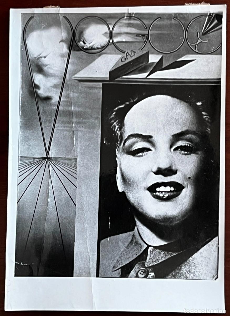 Fotograf&iacute;a antigua: ANTIGUA FOTOGRAFIA DE EL POSTER HECHO POR EL PINTOR SALVADOR DALI, PARA RICHARD NIXON, MEZCLANDO LAS