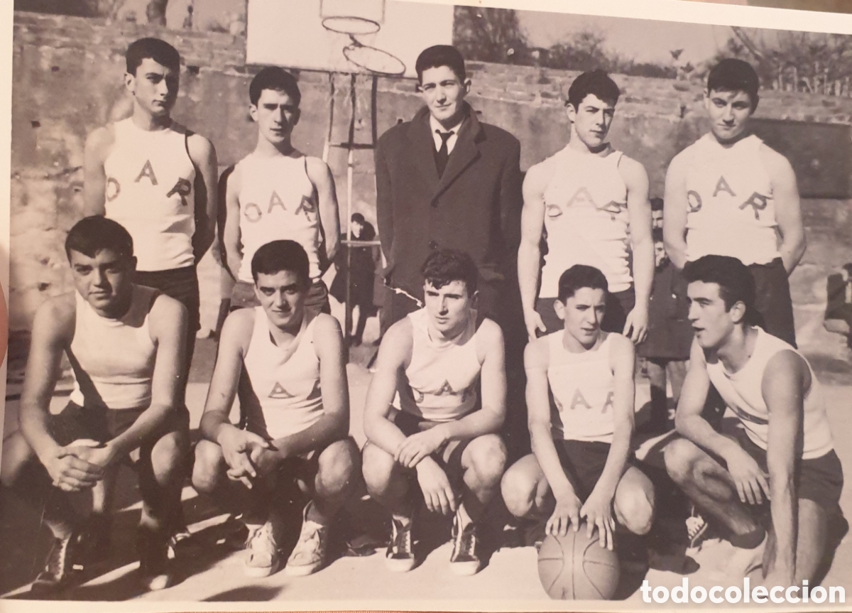 Fotograf&iacute;a antigua: Antigua fotograf&iacute;a club baloncesto OAR FERROL