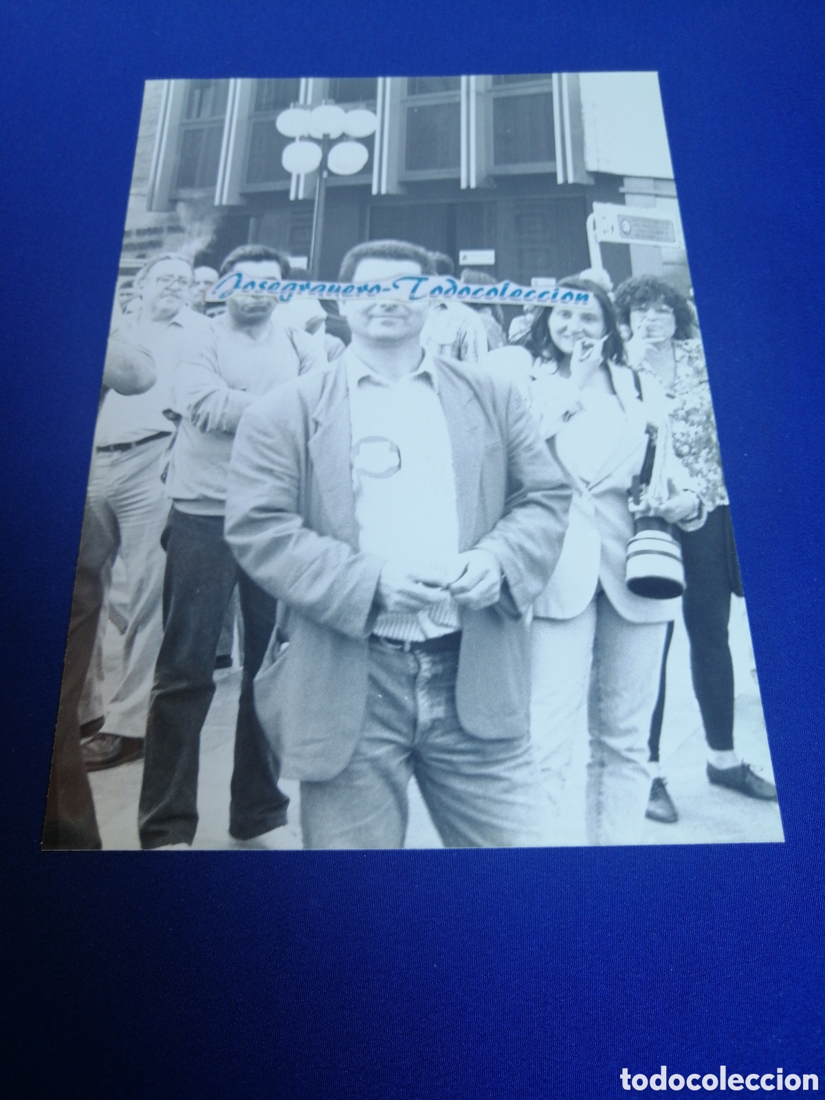 Fotograf&iacute;a antigua: HUELGA GENERAL 28 MAYO A&Ntilde;O 1992 (VALENCIA) SINDICALISTAS-UGT FOTOGRAF&Iacute;A