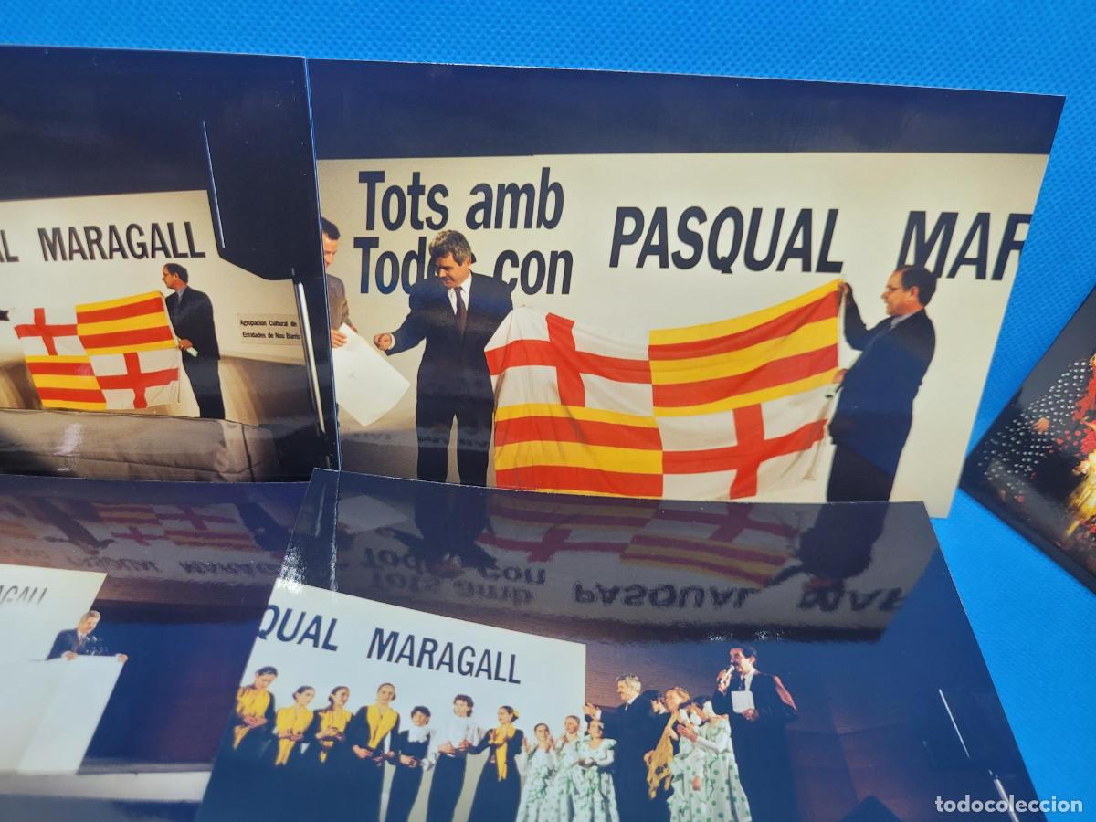 Fotograf&iacute;a antigua: MITING PASQUAL MARAGALL A&Ntilde;OS 90 - Foto 2