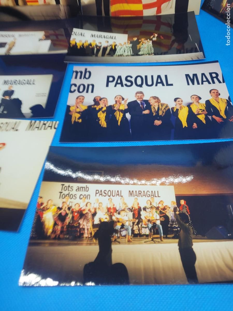 Fotograf&iacute;a antigua: MITING PASQUAL MARAGALL A&Ntilde;OS 90 - Foto 6