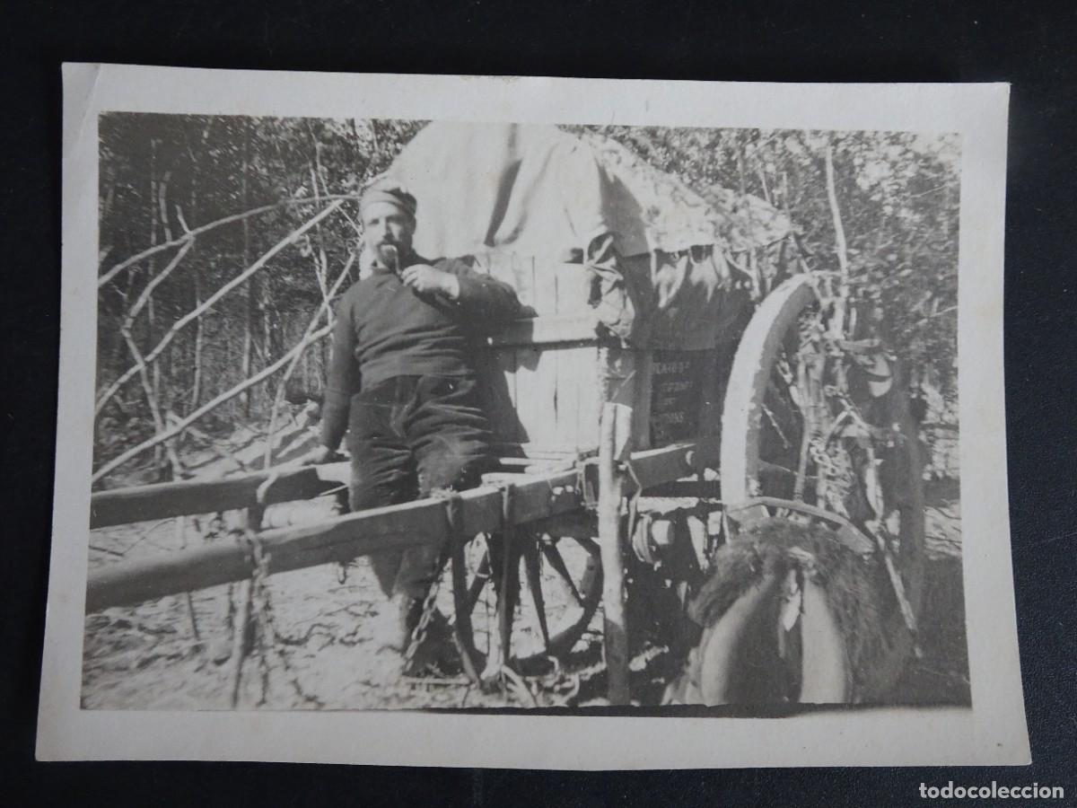 Fotograf&iacute;a antigua: ANTIGUA FOTOGRAF&Iacute;A , HOMBRE, CARRO CARRETA, VER FOTOS