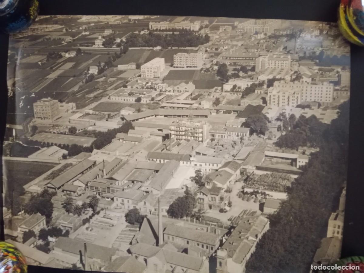 Fotografia antica: FOTOGRAFIA GRAN TAMA&Ntilde;O VISTA AEREA DE LINARES ( JAEN ) - PAISAJES ESPA&Ntilde;OLES - 40 x 30 CM - A&Ntilde;OS 60