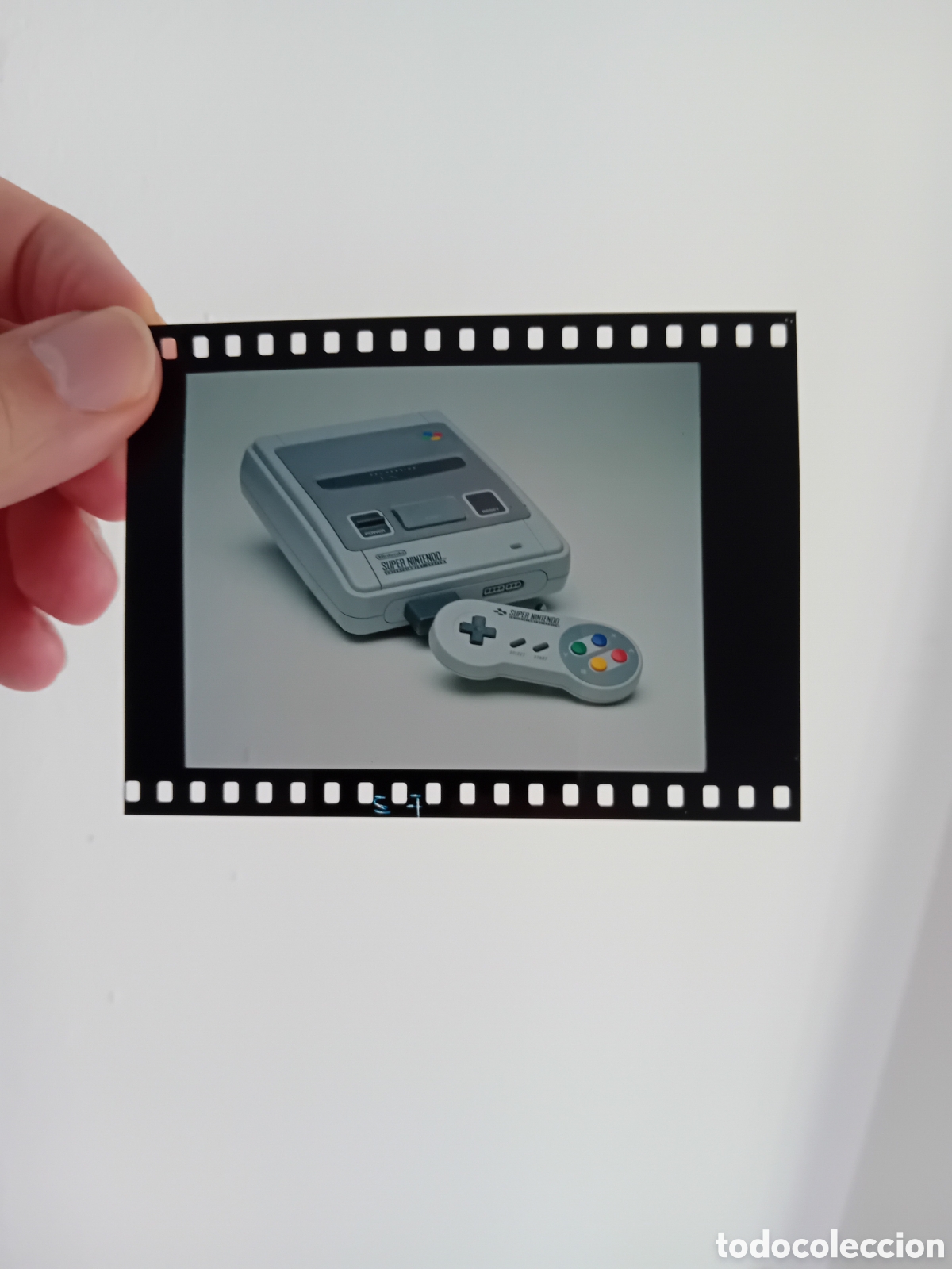 Fotografia antica: DIAPOSITIVA PUBLICITARIA GRAN FORMATO SUPER NINTENDO. A&Ntilde;OS 90