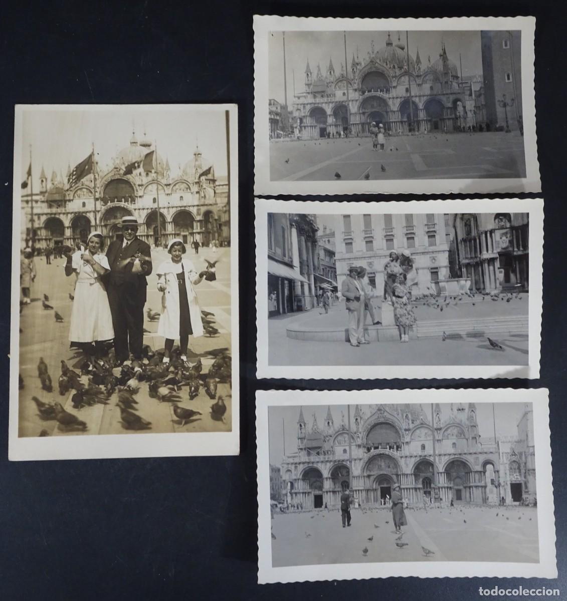 Fotograf&iacute;a antigua: LOTE DE 4 ANTIGUAS FOTOGRAF&Iacute;AS FAMILIARES, LUGAR POR DETERMINAR ,A&Ntilde;OS 50, VER FOTOS