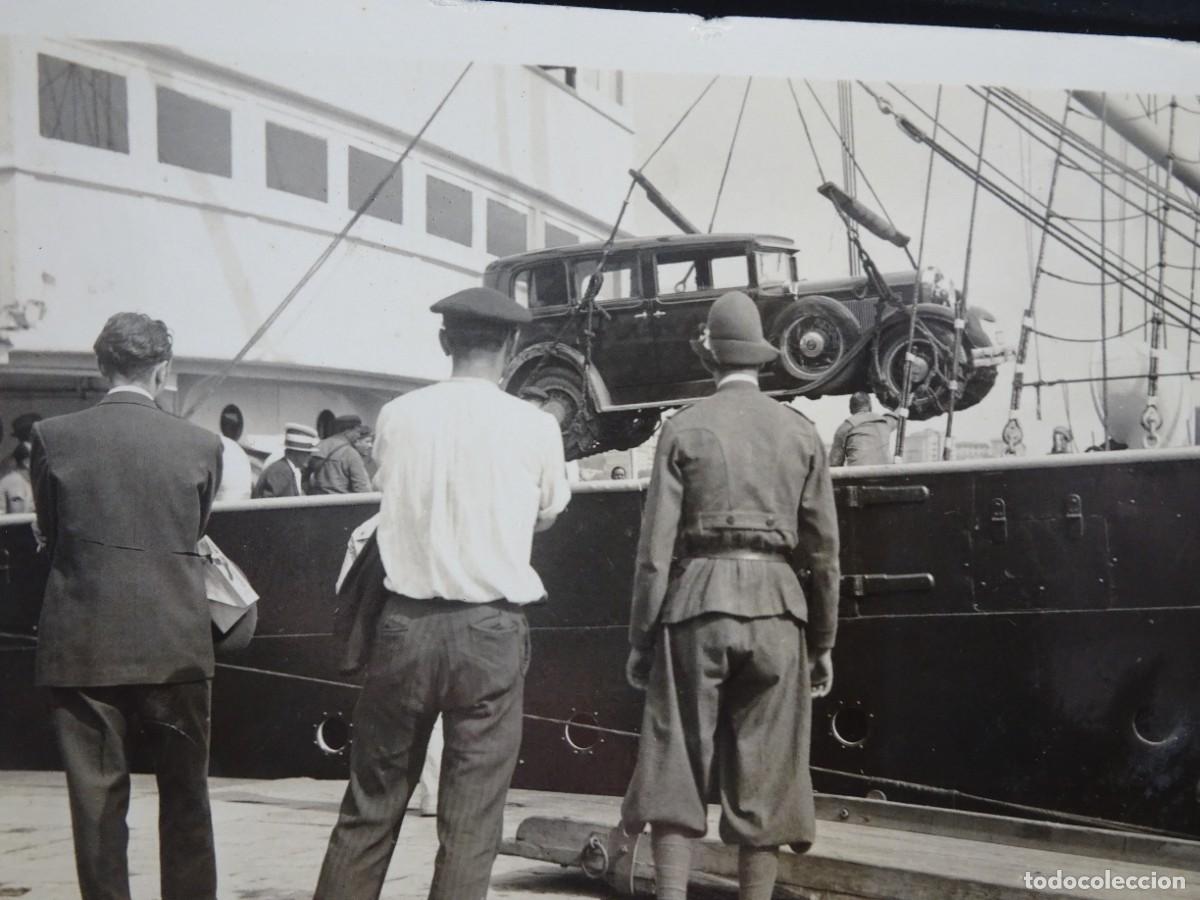 Fotograf&iacute;a antigua: ANTIGUA FOTOGRAF&Iacute;A , BARCO, GRUA , AUTOM&Oacute;VIL ,VER FOTOS