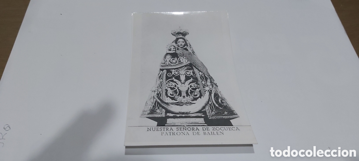 Fotograf&iacute;a antigua: FOTO PALOMEQUE. VIRGEN DE ZOCUECA. BAILEN