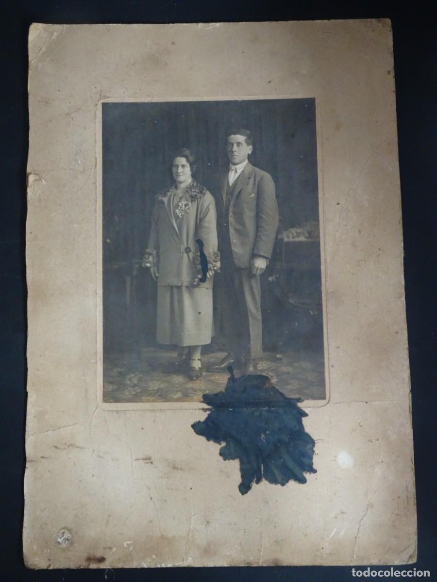 Fotografia antiga: ANTIGUA FOTOGRAF&Iacute;A DE ESTUDIO, PAREJA POSANDO, VER FOTOS