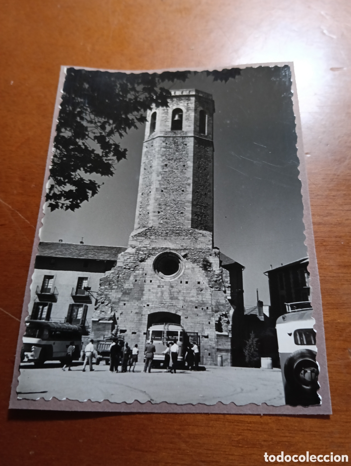 Fotografia antiga: 1957, Iglesia de Puigcerda , Barcelona