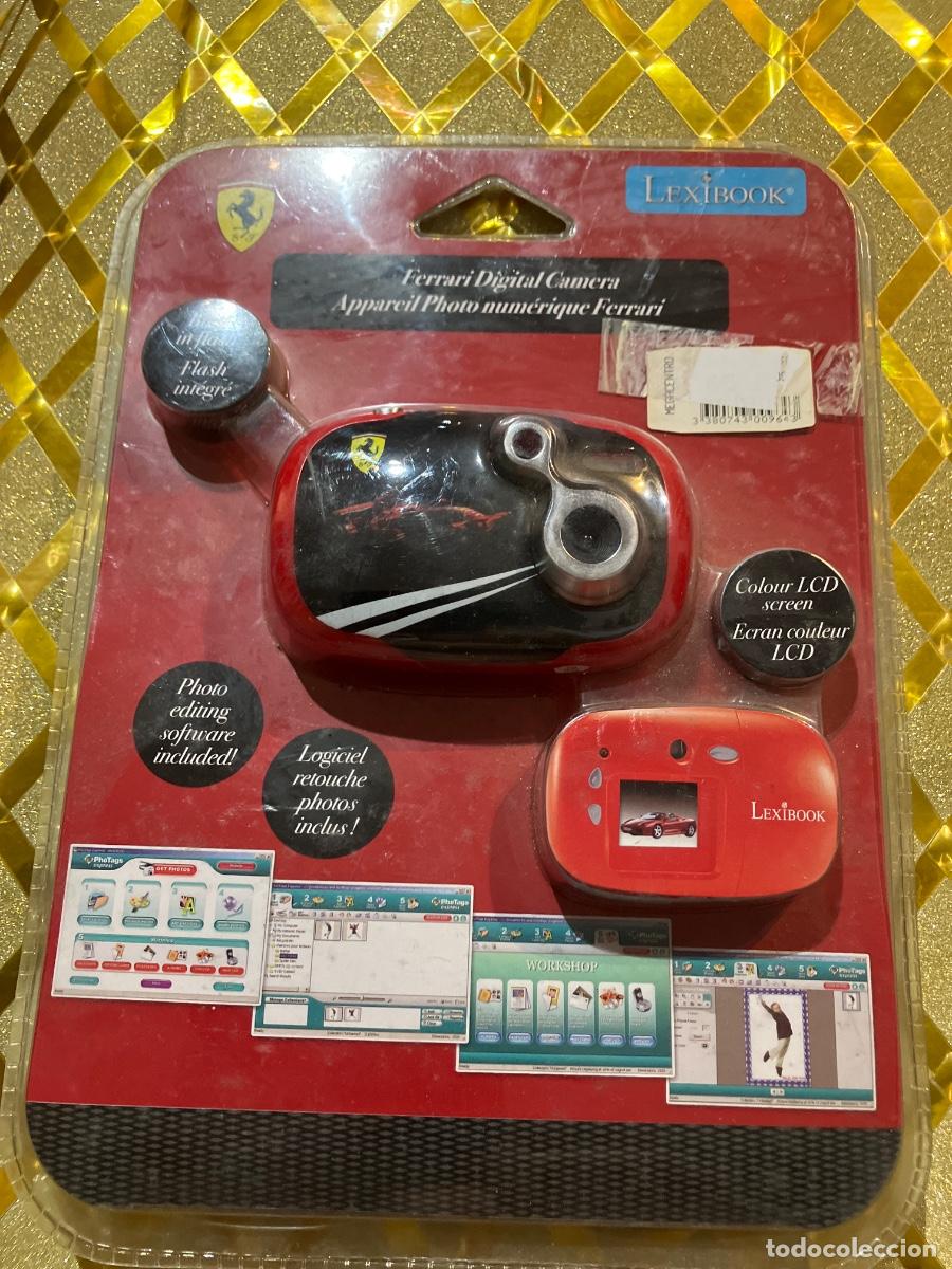 Fotograf&iacute;a antigua: CAMARA DE FOTO DIGITAL FERRARI LEXIBOOK SIN USAR !