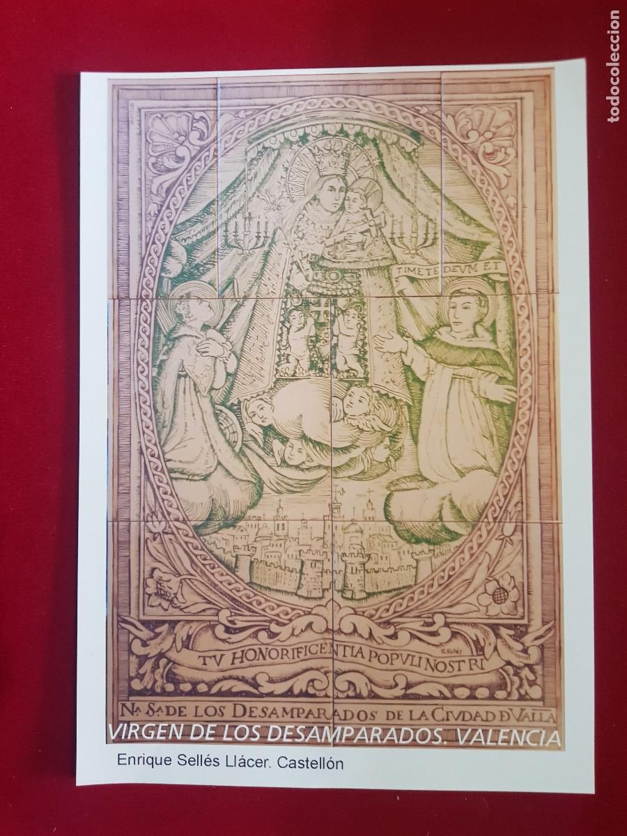 Alte Fotografie: VIRGEN DE LOS DESAMPARADOS. VALENCIA.