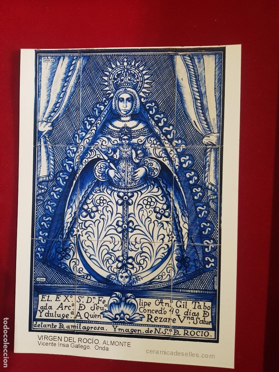 Fotograf&iacute;a antigua: VIRGEN DEL ROCIO.ALMONTE - Foto 1