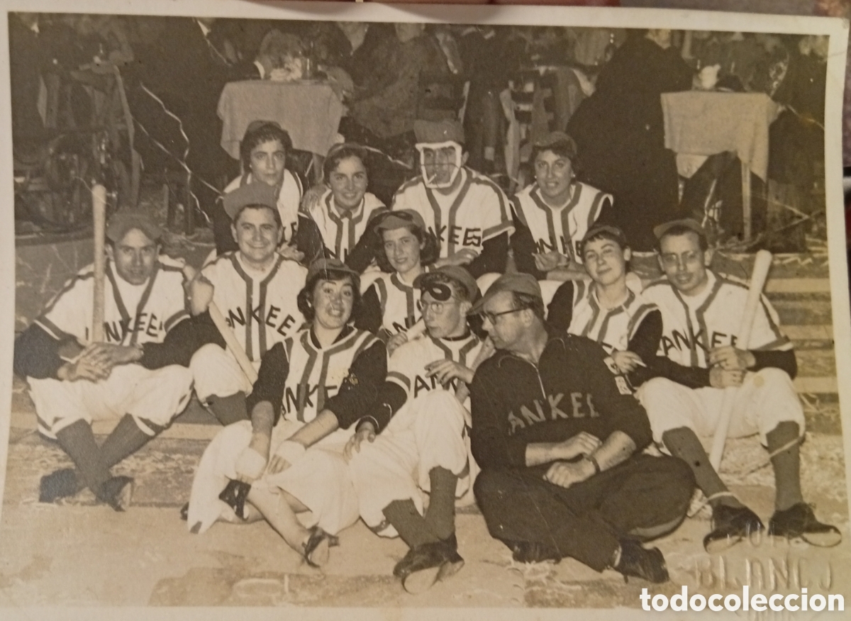 Alte Fotografie: Fotografo estudio fotografico Blanco A Coru&ntilde;a antigua fotograf&iacute;a equipo Ankel a&ntilde;o 1938