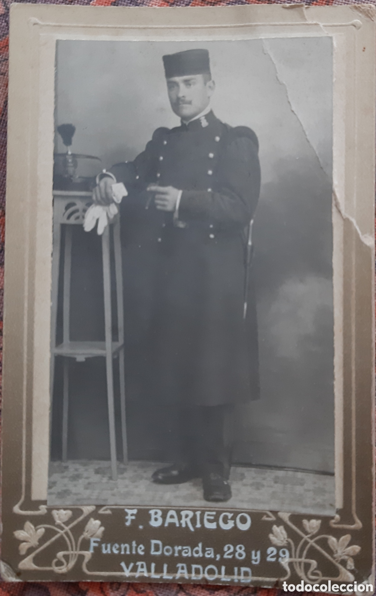 Photographie ancienne: Valladolid. Fotograf&iacute;a Bariego. Militar. R9336