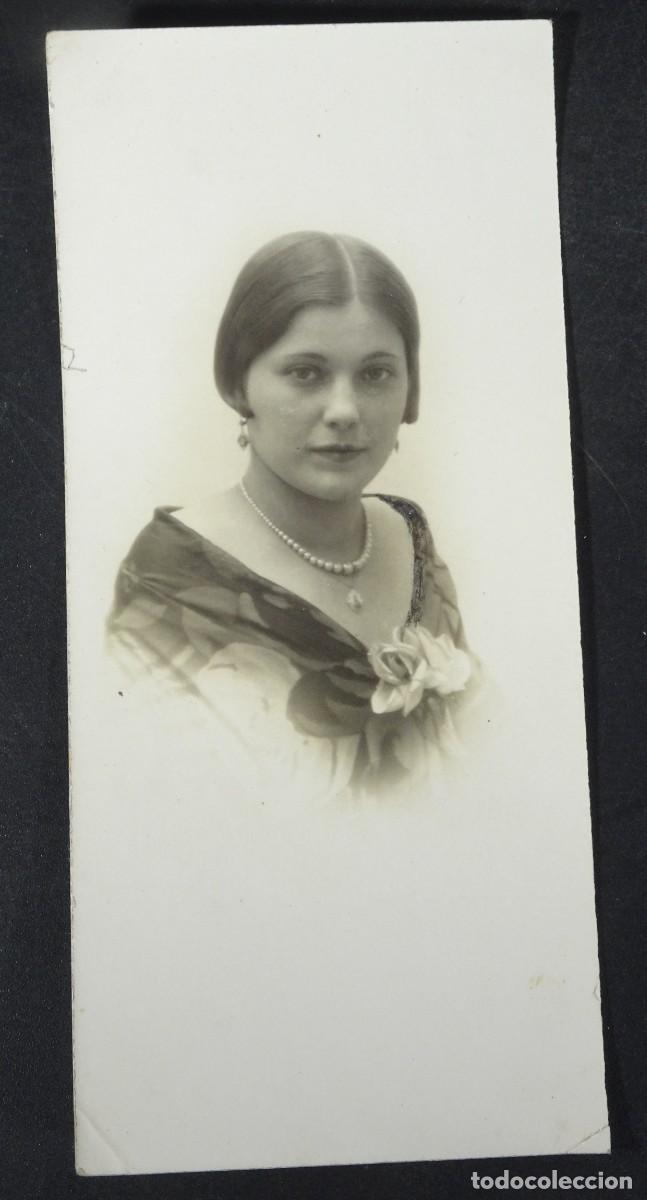 Fotograf&iacute;a antigua: ANTIGUA FOTOGRAF&Iacute;A ESTUDIO, RETRATO MUJER, VER FOTOS