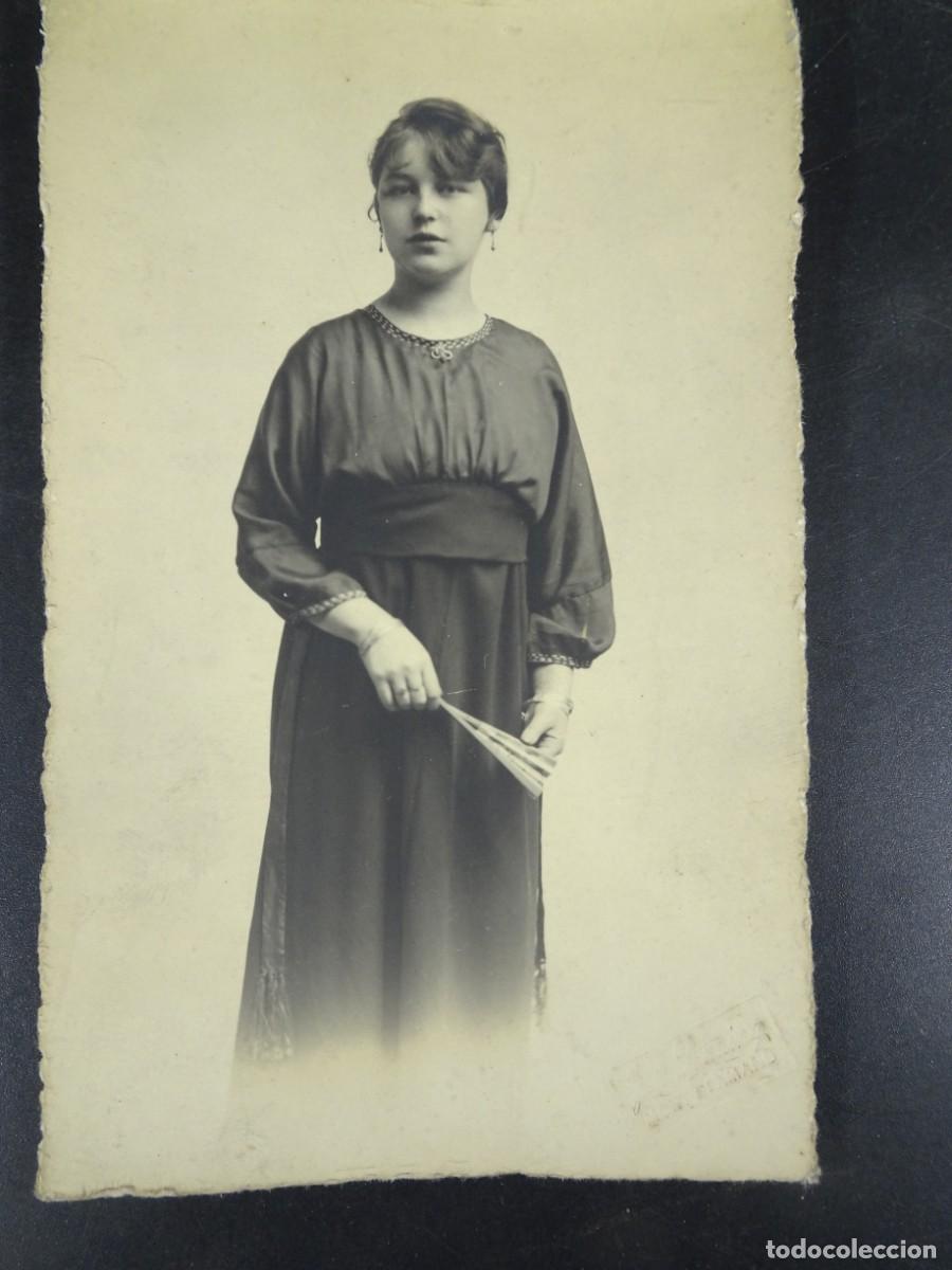 Fotografia antiga: ANTIGUA FOTOGRAF&Iacute;A DE ESTUDIO, RETRATO CHICA JOVEN, VER FOTOS
