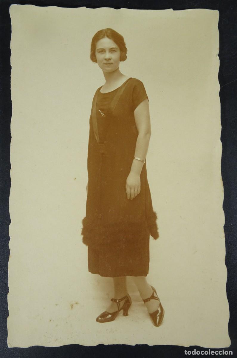 Fotografia antiga: ANTIGUA FOTOGRAF&Iacute;A DE ESTUDIO, RETRATO CHICA JOVEN, VER FOTOS