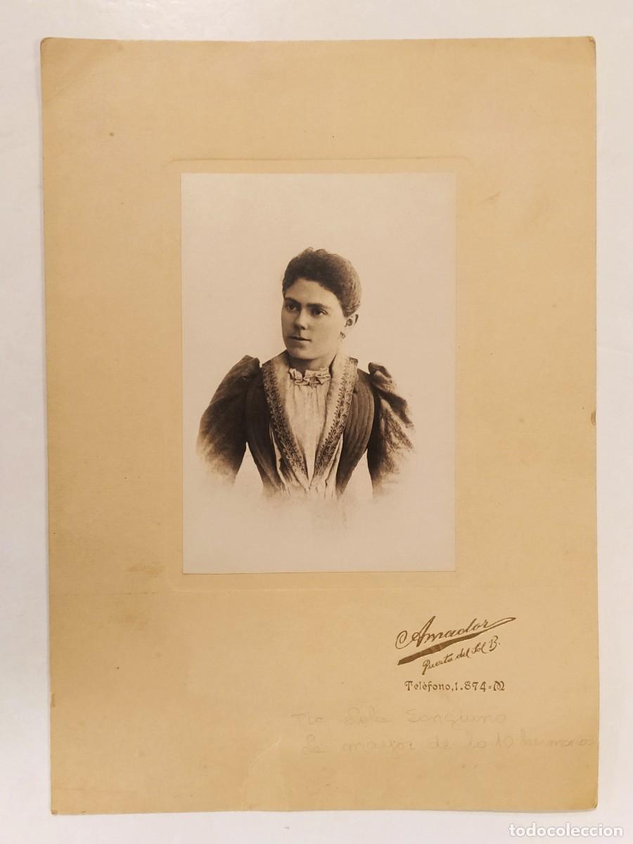 Fotografia antiga: LOLA SANGUINO - FOTOGRAFO AMADOR , PUERTA DEL SOL 13 - FOTOGRAFIA ANTIGUA - (V-27.616)