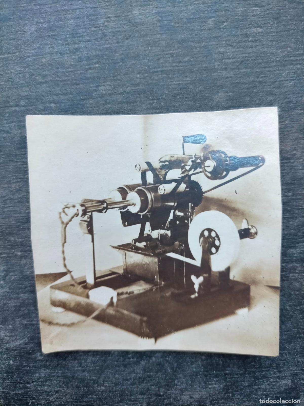 Fotograf&iacute;a antigua: Fotograf&iacute;a antigua en blanco y negro Simplex apparatebau M&uuml;nchen