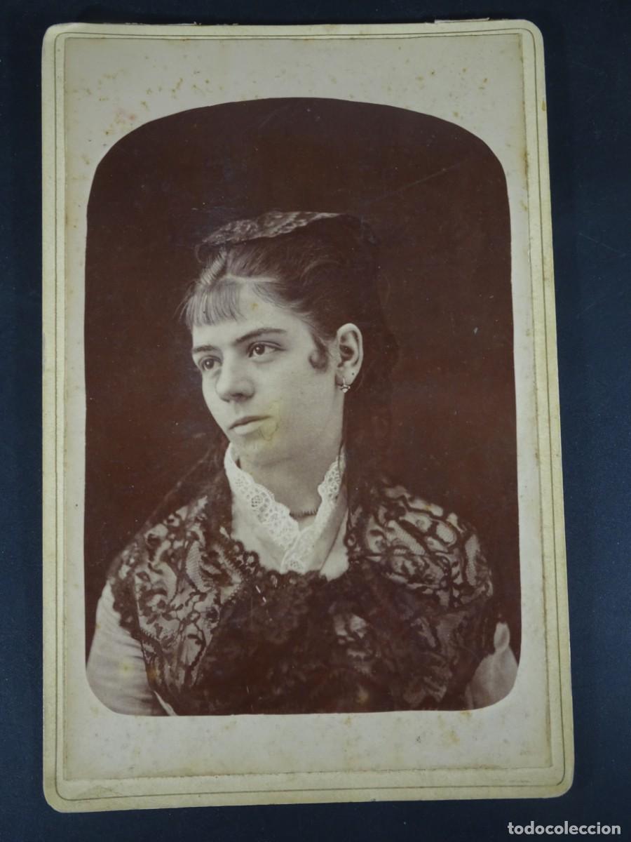 Fotograf&iacute;a antigua: ANTIGUA FOTOGRAF&Iacute;A RETRATO MUJER TRAJE T&Iacute;PICO, MANZANILLO (CUBA) , CASA&Ntilde;AS Y CA, 1880, VER FOTOS